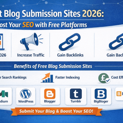 Best Blog Submission Sites 2026 Free | Top Free Article & Blog Sites for SEO
