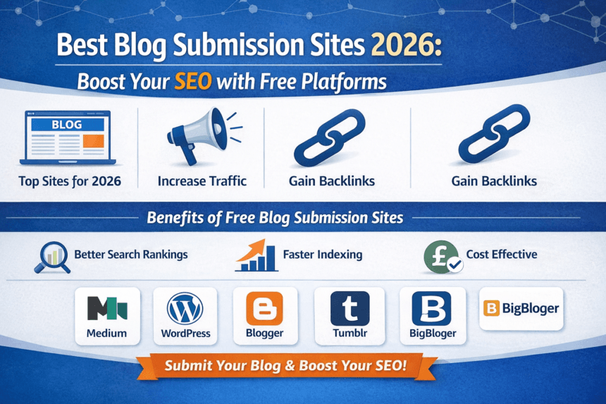 Best Blog Submission Sites 2026 Free | Top Free Article & Blog Sites for SEO