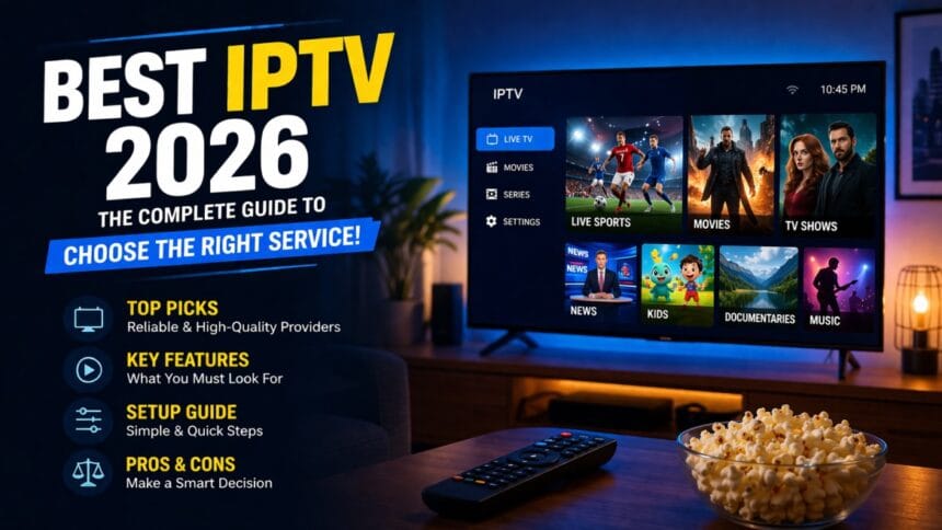 Best IPTV 2026: Ultimate Guide to Choosing the Right IPTV Service