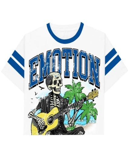 Mixed-Emotion-Guitar-Cropped-Tee