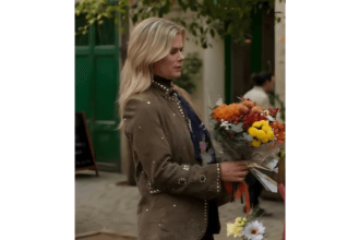 To-Barcelona-Forever-Alison-Sweeney-Studded-Suede-Leather-Blazer