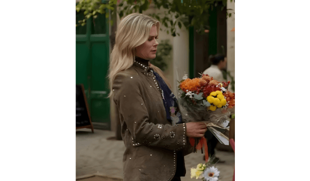 To-Barcelona-Forever-Alison-Sweeney-Studded-Suede-Leather-Blazer