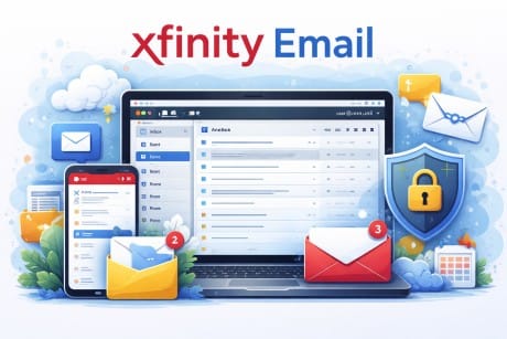 Xfinity-Email-on-laptop-and-smartphone
