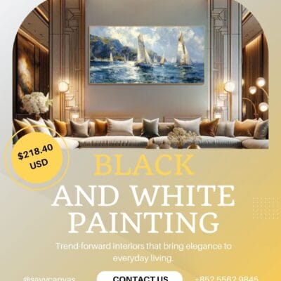 black-and-white-painting
