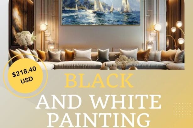 black-and-white-painting