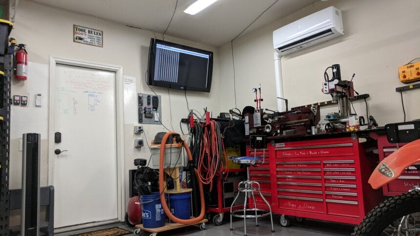 ductless-mini-split-system-for-garage