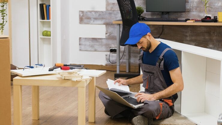 furniture-assembly-worker-uses-laptop-consult-instructions-handyman-doing-good-job_482257-24842