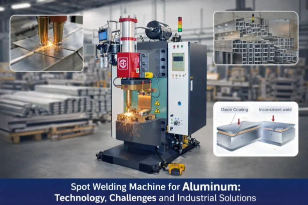 Spot welding aluminium