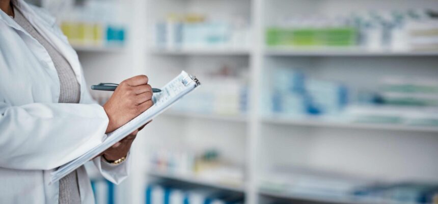 jpeg-optimizer_woman-hands-pharmacy-clipboard-writing-medical-stock-check-medicine-product-research-pills-pres